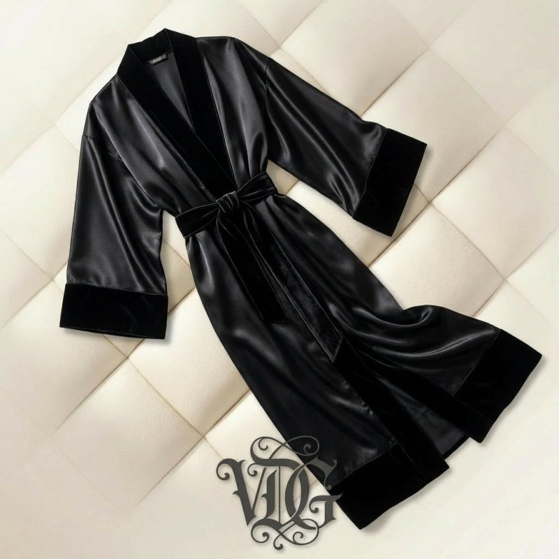 Kimono "Velours de Minuit"