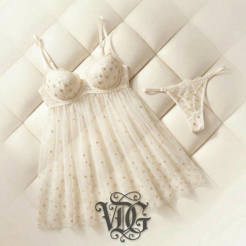 Babydoll "Tulle Étoilé"